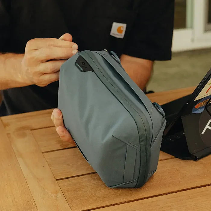 Tech Pouch Regular Teknoloji Aksesuar Çantası - Ocean - 5