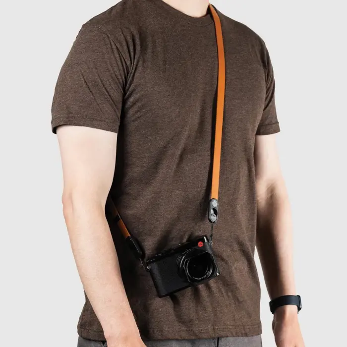 Form Leather Deri Uzun Kamera Askısı - Amber - 1