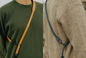 Form Leather Deri Uzun Kamera Askısı - Amber - 10