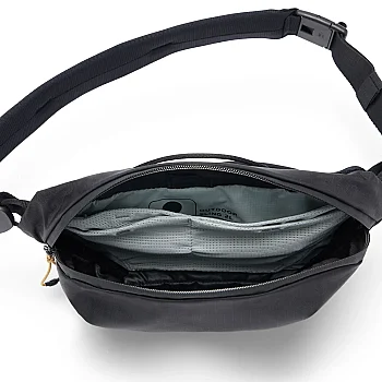 Outdoor Sling 2L Fonksiyonel Bel ve Omuz Çantası - Black - 4