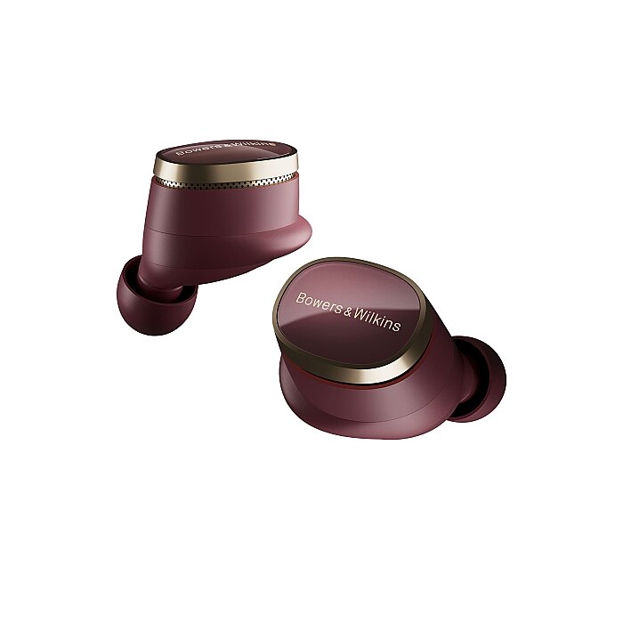 Pi8 - True Wireless ANC Premium Kulak İçi Bluetooth Kulaklık, Dark Burgundy - 1