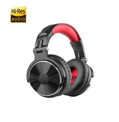 Pro10 Kulak Üstü Kablolu DJ Kulaklığı (Kırmızı) - 2
