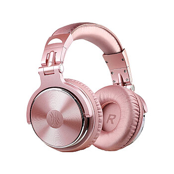 Pro10 Kulak Üstü Kablolu DJ Kulaklığı (Rose Gold) - OneOdio