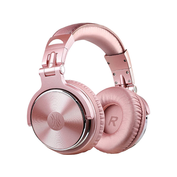 Pro10 Kulak Üstü Kablolu DJ Kulaklığı (Rose Gold) - 1