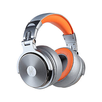 Pro50 Kulak Üstü Kablolu DJ Kulaklığı (Silver) - OneOdio