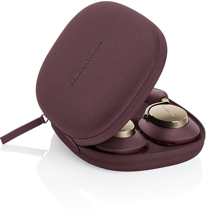 Px8 Premium Aktif Gürültü Engelleyici (ANC) Kulak Üstü Kulaklık - Royal Burgundy - 2
