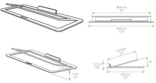 S10 Düşük Profilli Açılı Soundbar ve Merkez Kanal Hoparlör Standı, Ev Sineması İçin - 3
