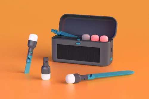 Site Lights Güneş Enerjili & USB-C Şarjlı Kamp Aydınlatma Seti - 4