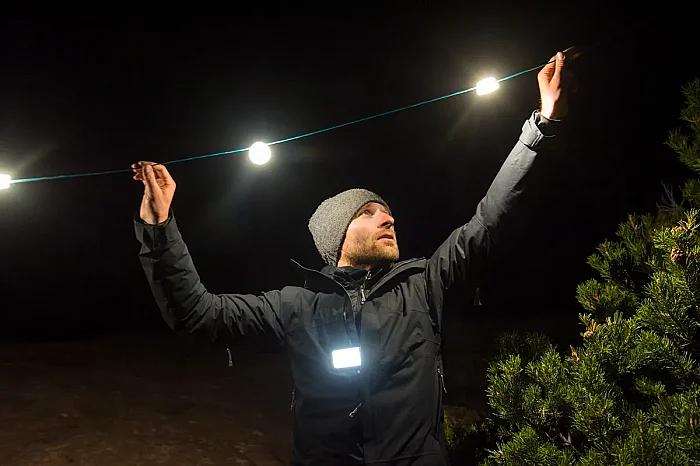 Site Lights Güneş Enerjili & USB-C Şarjlı Kamp Aydınlatma Seti - 2