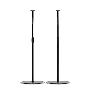 SLH Yüksekliği Ayarlanabilir Uydu Hoparlör Standı Çifti Siyah - 1