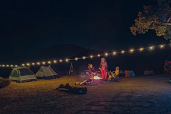 Solar String 44 Güneş Enerjili Şarj Özellikli Işık Zinciri - White - 4