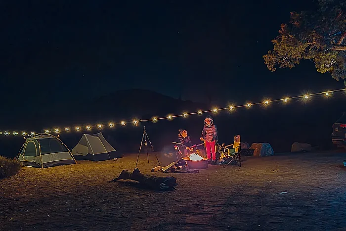 Solar String 44 Güneş Enerjili Şarj Özellikli Işık Zinciri - White - 4