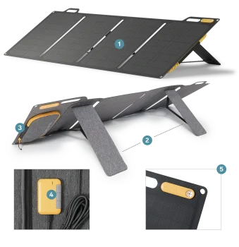 SolarPanel 100 W Katlanabilir Güneş Paneli - 4