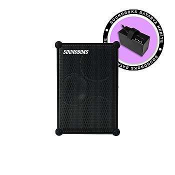 Gen. 4 - Bluetooth Özellikli Outdoor Hoparlör, Black | The Battery Hediyeli - SOUNDBOKS