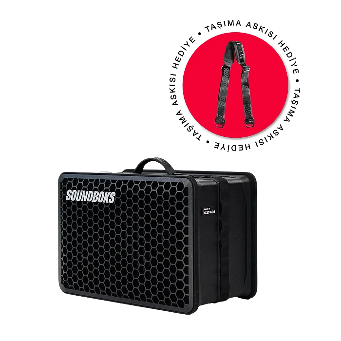 Go - Outdoor Bluetooth Hoparlör | Shoulder Strap Taşıma Askısı Hediyeli - 1