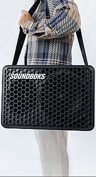 Go - Outdoor Bluetooth Hoparlör | Shoulder Strap Taşıma Askısı Hediyeli - 6