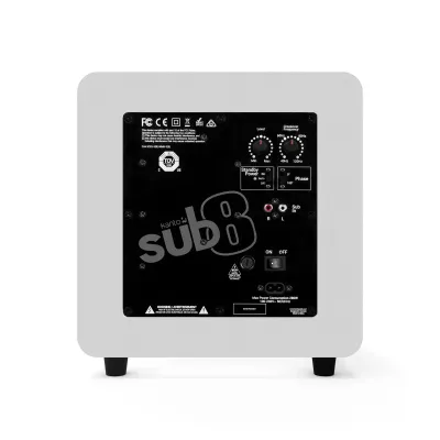 SUB8 | 8'' 300W Akitf Hi-Fi Subwoofer | Mat Beyaz - 2