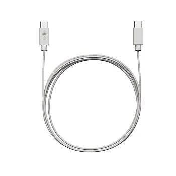 C1C Cable | Yüksek Hızlı USB-C - USB-C Kablo | White - Sudio