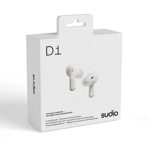 D1 Kablosuz (True Wireless) Kulak İçi Kulaklık | White - 4