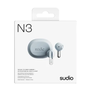 N3 Kablosuz (True Wireless) Kulak İçi Kulaklık | Misty Blue - 6