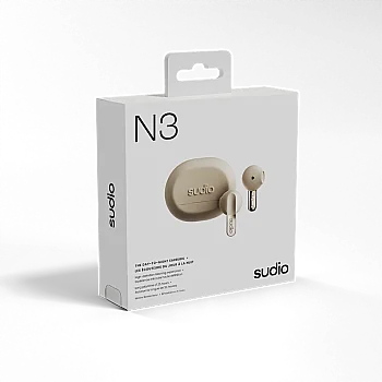 N3 Kablosuz (True Wireless) Kulak İçi Kulaklık | Golden Sand - 6