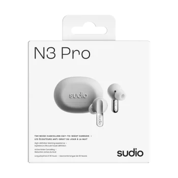N3 Pro ANC True Wireless Kulak İçi Kulaklık | Chrome White - 4