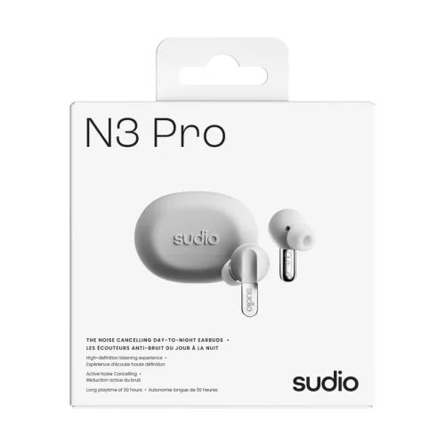 N3 Pro ANC True Wireless Kulak İçi Kulaklık | Chrome White - 4