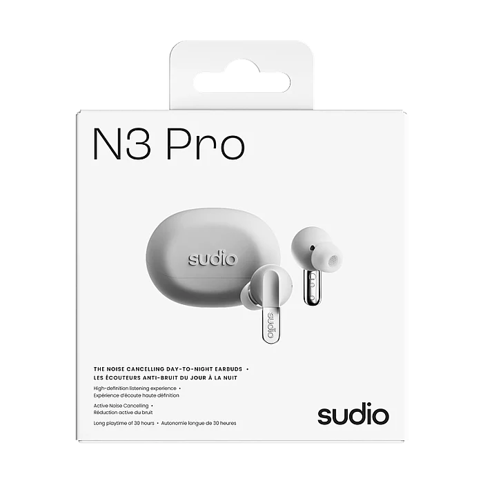 N3 Pro ANC True Wireless Kulak İçi Kulaklık | Chrome White - 4