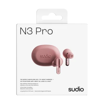 N3 Pro ANC True Wireless Kulak İçi Kulaklık | Rose Pink - 7
