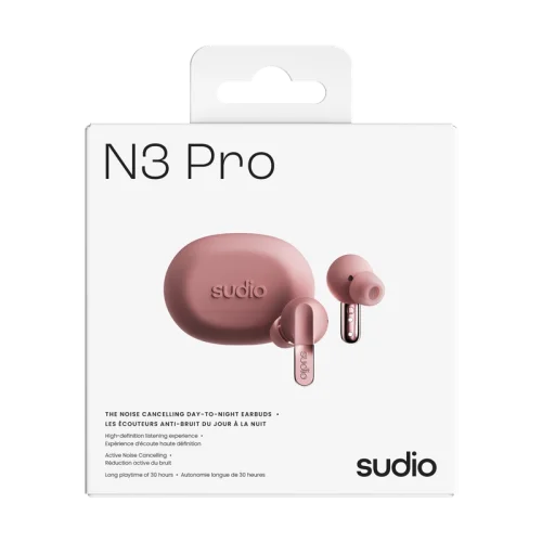 N3 Pro ANC True Wireless Kulak İçi Kulaklık | Rose Pink - 7