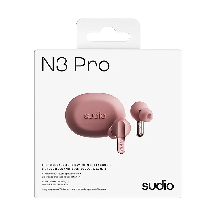 N3 Pro ANC True Wireless Kulak İçi Kulaklık | Rose Pink - 7