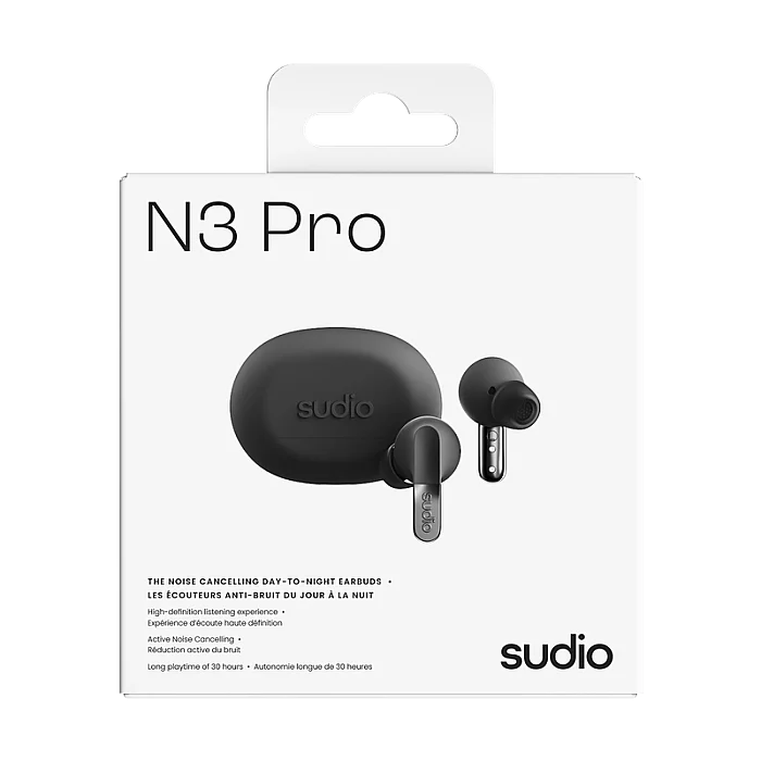 N3 Pro ANC True Wireless Kulak İçi Kulaklık | Titanium Black - 7