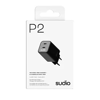 P2 GaN USB‑C Hızlı Şarj Adaptörü (45W) | Black - 4