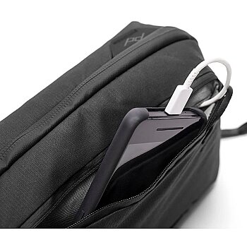 Tech Pouch Regular Teknoloji Aksesuar Çantası - Black - 2