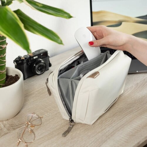 Tech Pouch – Bone - 8