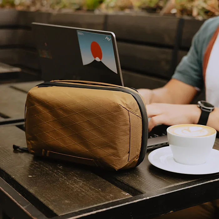 Tech Pouch Regular Teknoloji Aksesuar Çantası – Coyote - 5