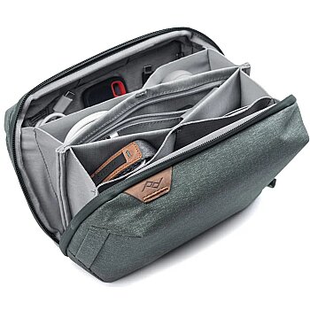 Tech Pouch Regular Teknoloji Aksesuar Çantası - Sage Green - 4
