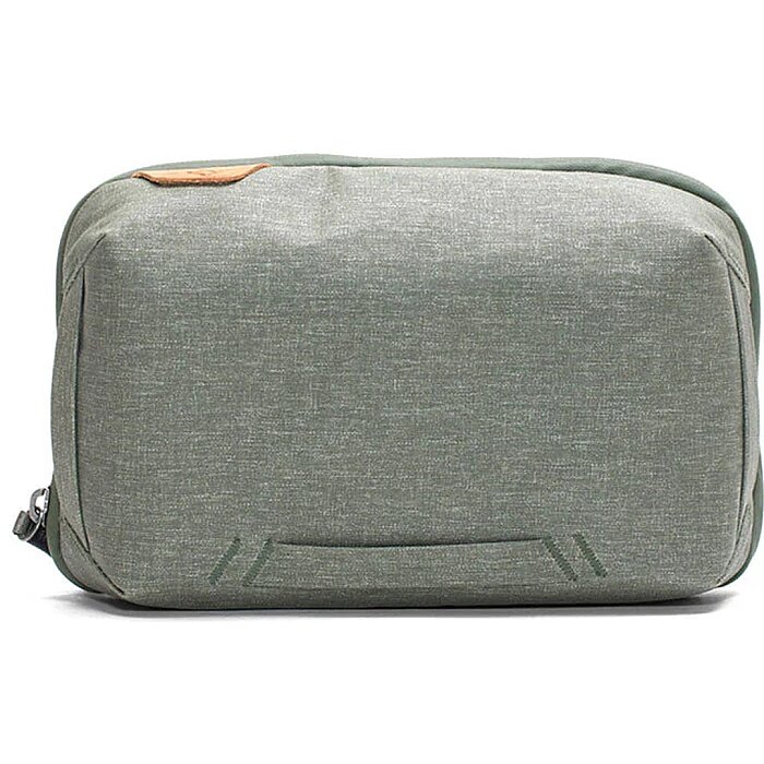 Tech Pouch Regular Teknoloji Aksesuar Çantası - Sage Green - 1