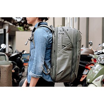Travel Backpack 45L Modüler Seyahat Çantası - Sage - 6