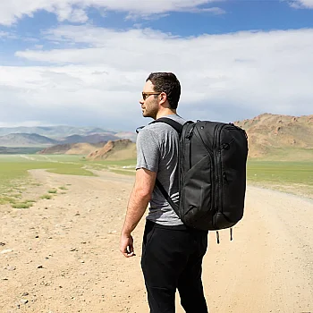 Travel Backpack 45L Modüler Seyahat Çantası - Sage - 7
