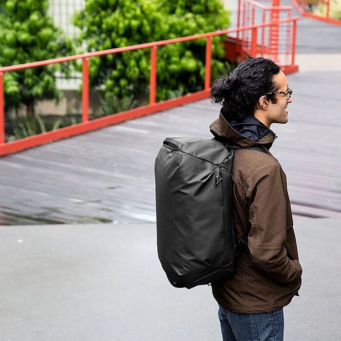 Travel Duffel 35L Seyahat Çantası - Black - 8