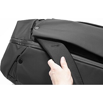 Travel Duffel 65L Seyahat Çantası - Black - 10