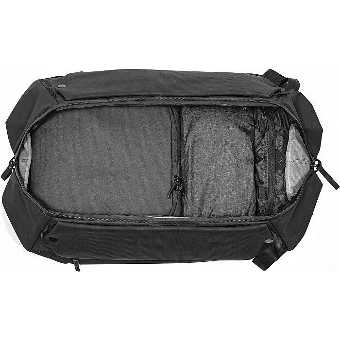 Travel Duffel 65L Seyahat Çantası - Black - 3