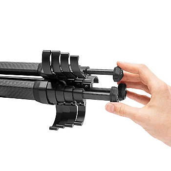 Travel Tripod Karbon Fiber Kompakt Seyahat Tripodu - 4
