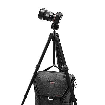 Travel Tripod Alüminyum Kompakt Seyahat Tripodu - 4
