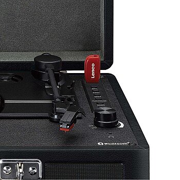 TT-115BK Turntable - USB BT Siyah Pikap - 4