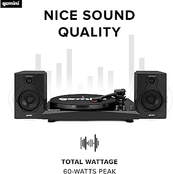 TT-900 Bluetooth Stereo Turntable Paket (Siyah) - 6