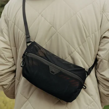 Ultralight Mesh Packing Cube (XS) – Black - 4