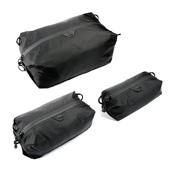 Ultralight Packing Cube Bundle – Ultra Hafif Çanta Düzenleyici Seti - Black - 2