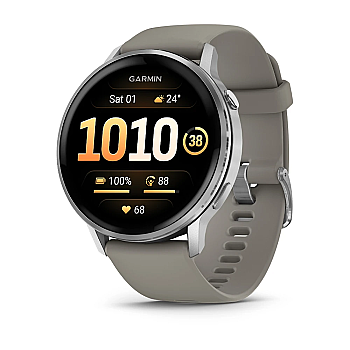 Venu 4 AMOLED 45 mm GPS Akıllı Saat - Silver/Gray - Garmin